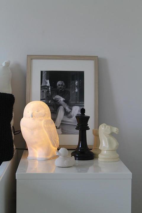 Image du produit Goodnight Light Akira the Owl Lamp Blanc