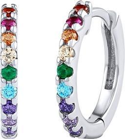 Silvego Daymen Silver Hoop Earrings with Brilliance Zirconia DCC20480EC