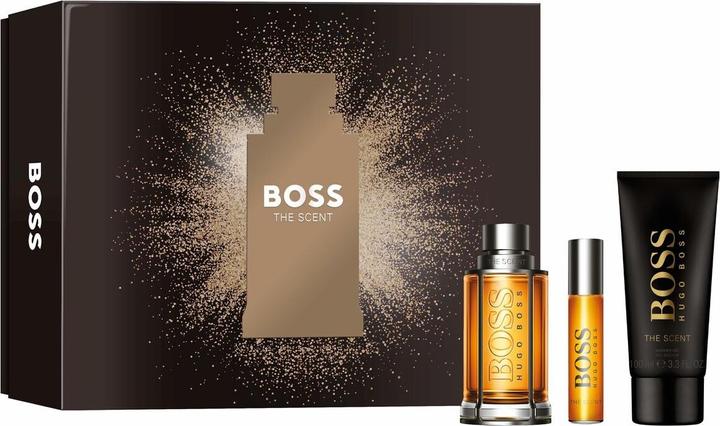 Actual product image Hugo Boss BOSS Men's The Scent Eau de Toilette Festive Gift Set 100ml