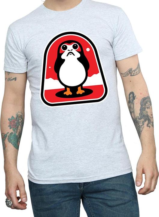 Produktbild Star Wars The Last Jedi Porgs Badge TShirt (XXL)