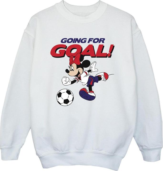 Produktbild Disney Minnie Mouse Going For Goal Sweatshirt Mädchen (128)