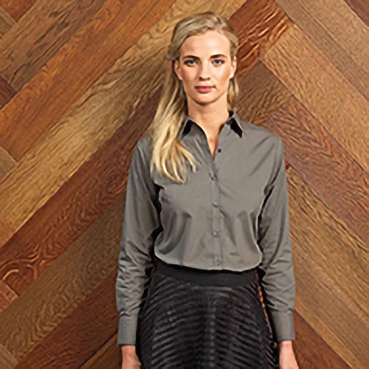 Image du produit Premier Blouse Popeline Chemise de travail manches longues (42)