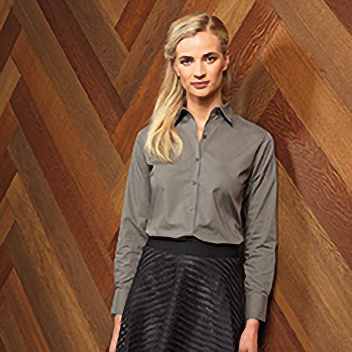 Image du produit Premier Blouse Popeline Chemise de travail manches longues (42)