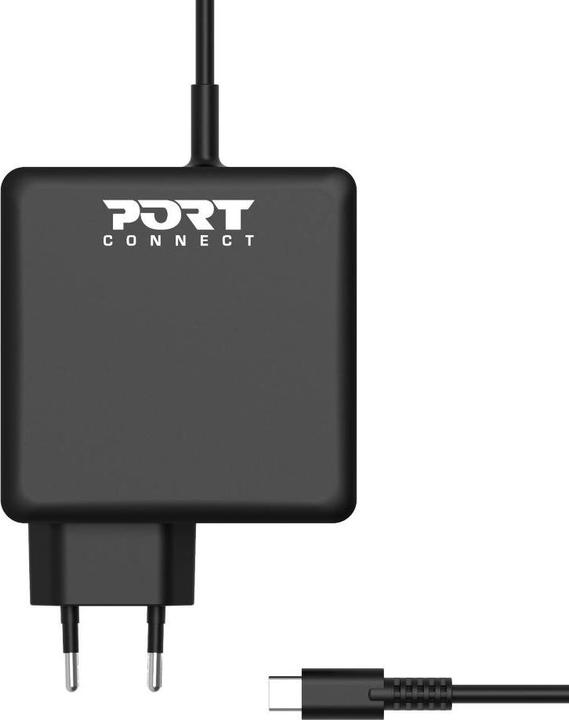 Produktbild Port Designs 900097B-EU Ladegerät für Mobilgeräte Schwarz (65 W)