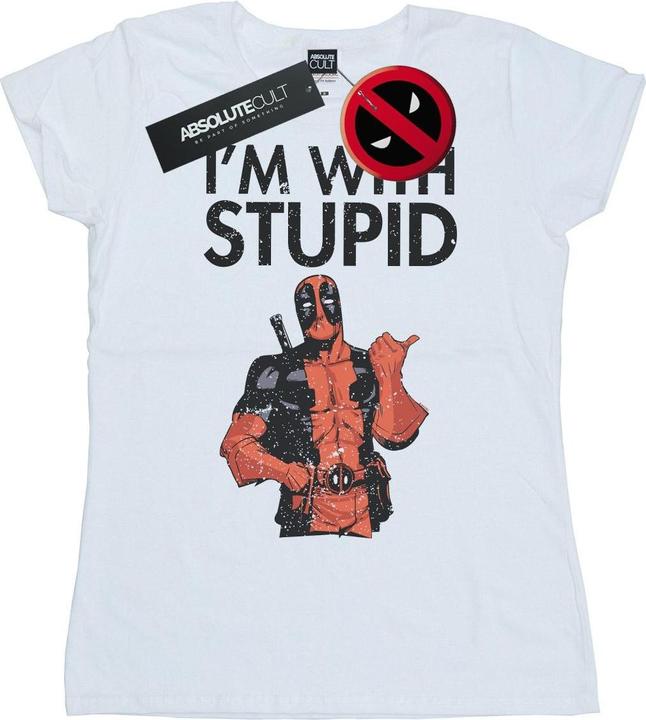 Produktbild Deadpool I'm With Stupid TShirt (XXL)