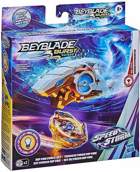 Produktbild Hasbro Beyblade Burst Surge Speedstorm Rip Fire Starter Set (Deutsch, Französisch, Italienisch, Englisch, Spanisch, Niederländisch, Portugiesisch, Dänisch, Schwedisch, Norwegisch)