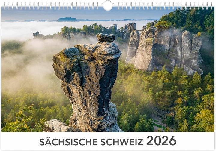 Actual product image Kalender Schsische Schweiz 2026 (45 x 30 cm, German)