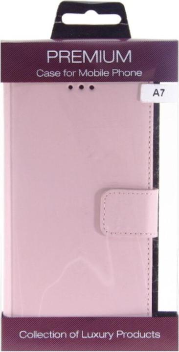 Image du produit OEM Slim Leather Book Case for Galaxy A7 - rose 4250710560882 (Samsung Galaxy A7)