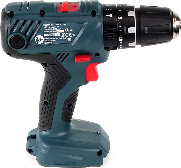 Productafbeelding Bosch Professional GSB 18V-21 Solo (Oplaadbare batterij)