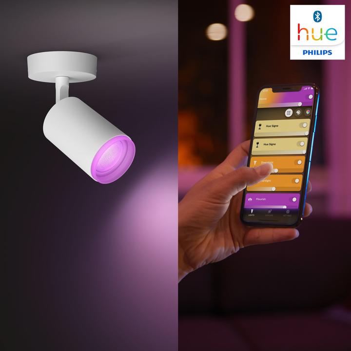 Actual product image Philips Hue Fugato Base BT (1050 lm, GU10)