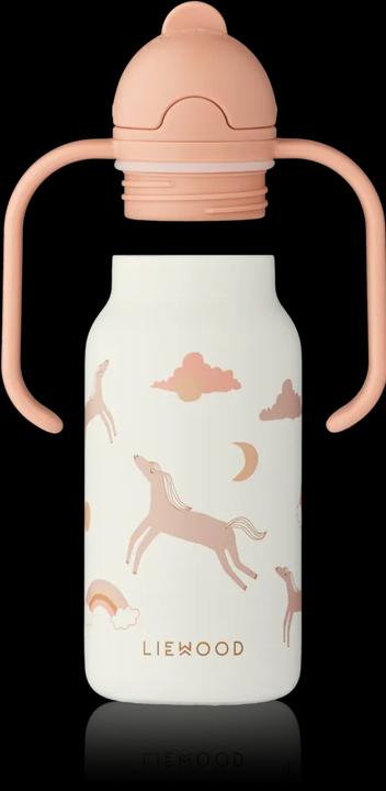 Actual product image Liewood Kimmie steel drinking bottle Dream Ecru (0.25 l)