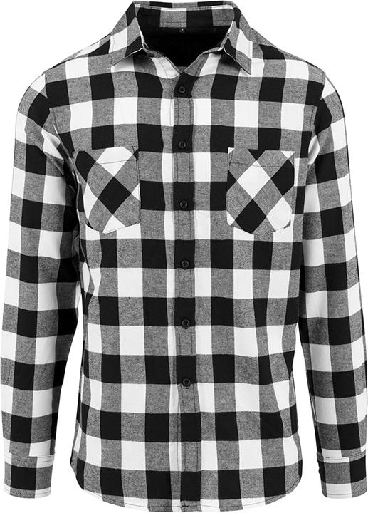 Build Your Brand Karo Flanell Hemd