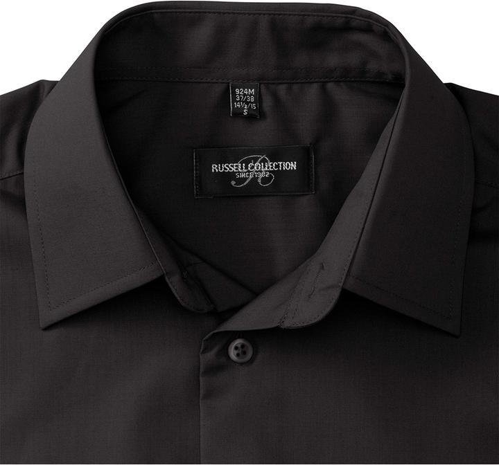 Image du produit Russell Collection Chemise Popeline Manches Longues Entretien Facile (XXL)