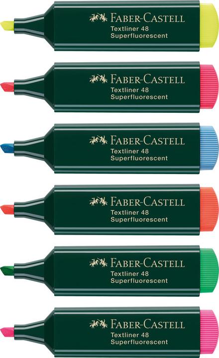 Produktbild Faber-Castell Textmarker Textliner 48 (Blau, 5 mm, 1 x)