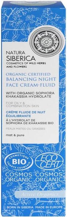 Immagine prodotto Natura Siberica Crema viso notte fluida riequilibrante (50 ml, Crema notte)