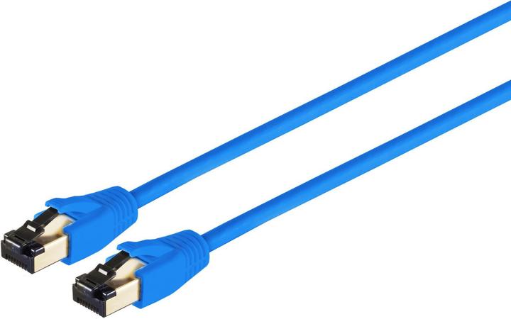 Produktbild Shiverpeaks S/CONN maximum connectivity Netzwerkkabel-Patchkabel cat. 8.1 F/FTP PIMF LSZH blau 10,0m (10 m)