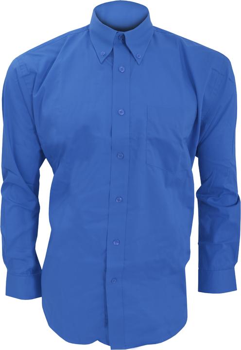 Kustom Kit Corporate Oxford Hemd Langarm