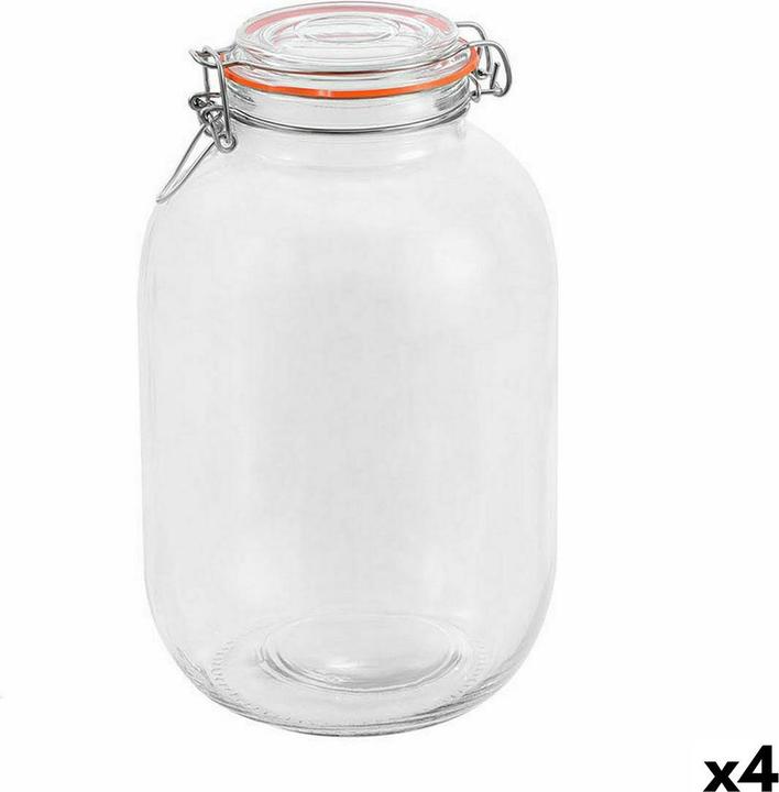 Image du produit La Mer Topf La Mediterránea Luftdicht Glas 4,2 L (4 Stück)