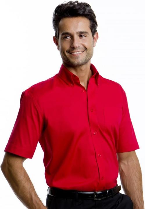 Actual product image Kustom Kit Corporate Oxford shirt short sleeve (51)