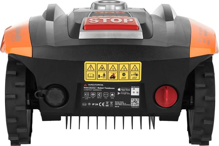 Actual product image Yard Force Compact 400RiS robotic mower (400 m²)
