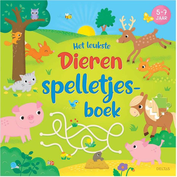 Immagine prodotto Il miglior libro di giochi sugli animali per bambini di 5-7 anni
