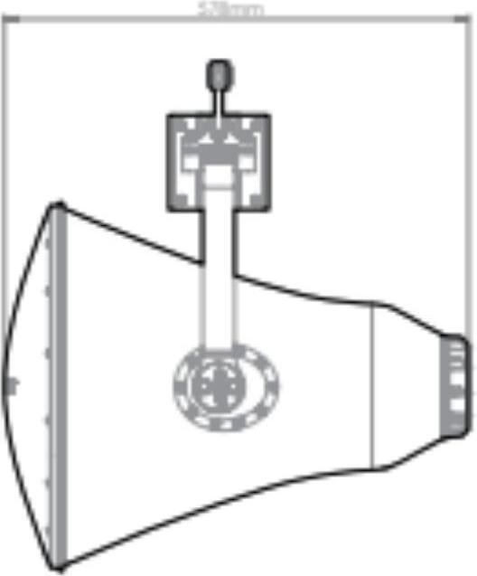 Actual product image RF-Elements UltraHorn TP 5-24 - 24 dBi - 11° - 11° - horn antenna - IP55 - 160 km/h