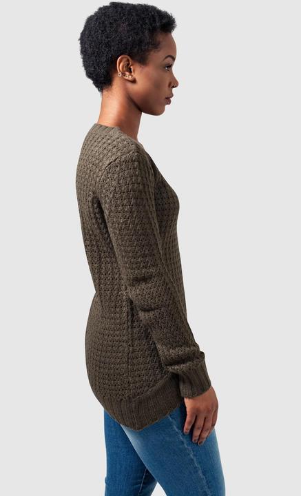 Actual product image Urban Classics Ladies Long Wideneck Sweater (S)