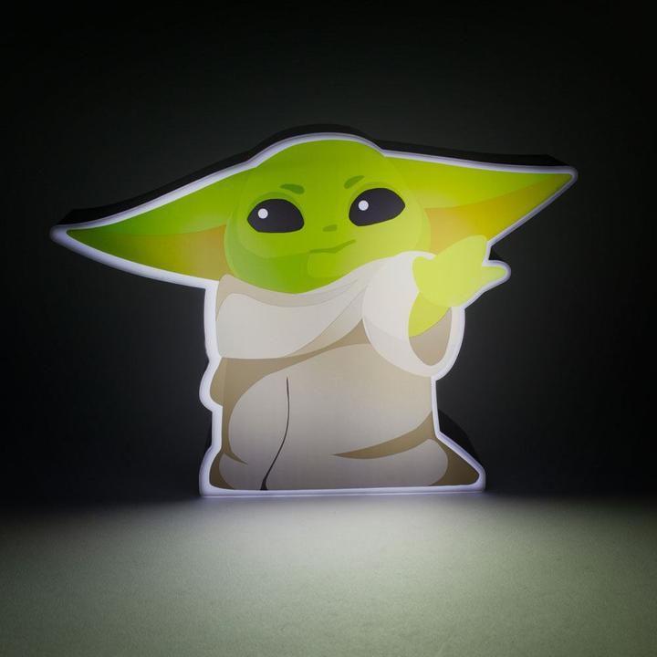 Actual product image Paladone Products Lampada Star Wars The Mandalorian Grogu 2D