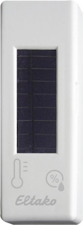 Immagine prodotto Eltako Sensore di temperatura/umidità wireless con cella solare e batteria, lucido (Attuatore di riscaldamento)
