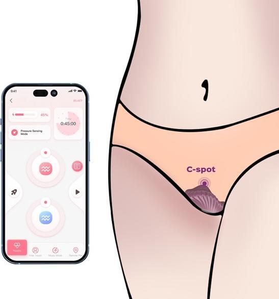 Immagine prodotto Honey Play Box Magnetic Panty Vibrator Purple