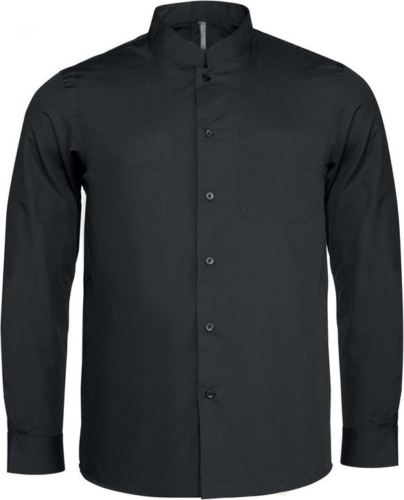 Image du produit Kariban Chemise à col montant manches longues (L)