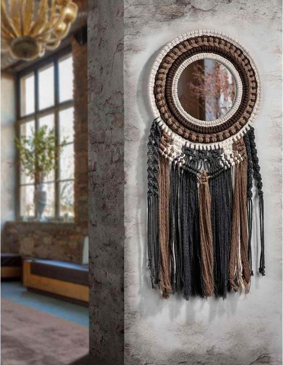Immagine prodotto Glorex Corda di lana macramé ritorta 5 mm, 500 g, antracite (85 m)