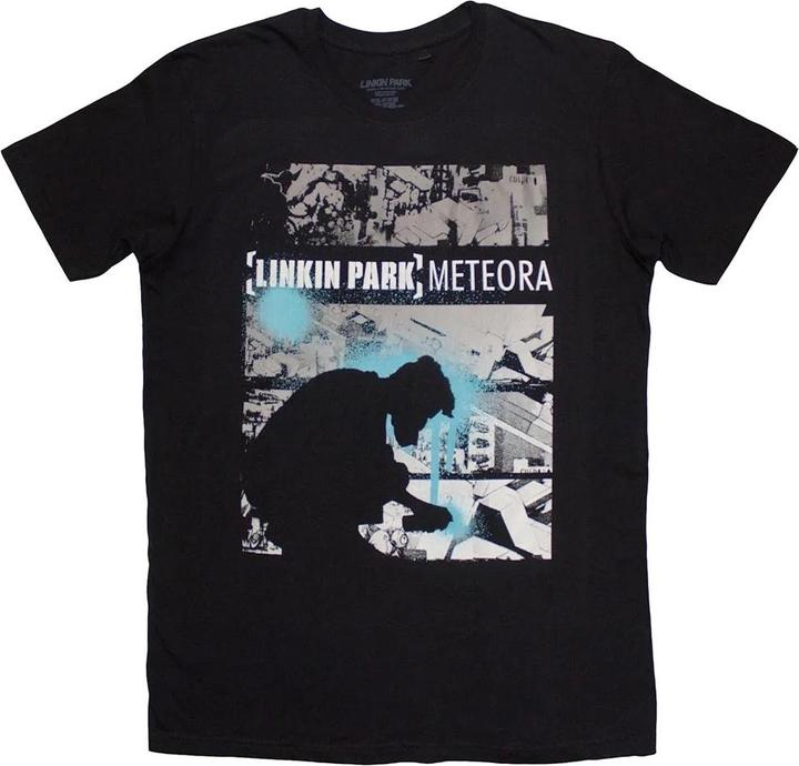 Linkin Park Meteora Drip Collage Kurzes Top