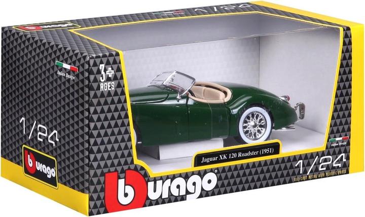 Image du produit Bburago 18-22018 - Jaguar XK 120 Roadster (1951) vert foncé - 1:24