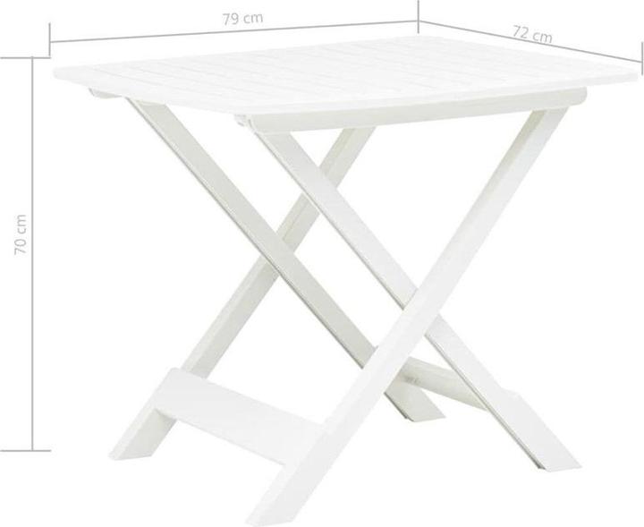 Actual product image NoName Camping Table Tevere White 80x60cm