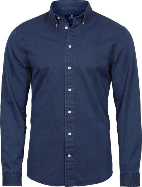 Tee Jays Langarm Casual Twill Hemd