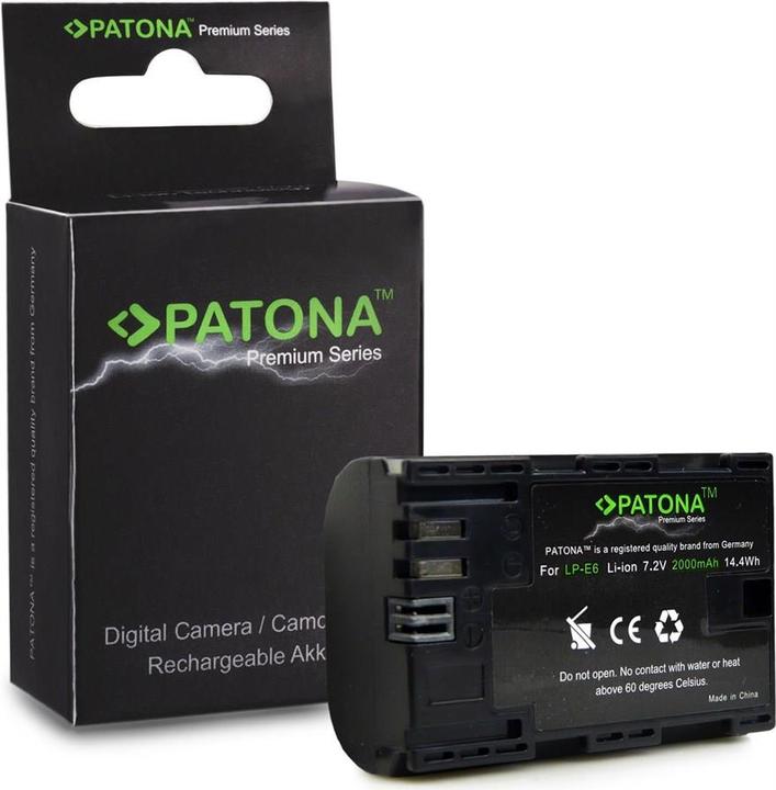 Actual product image Patona Lp-E6 (Rechargeable battery)