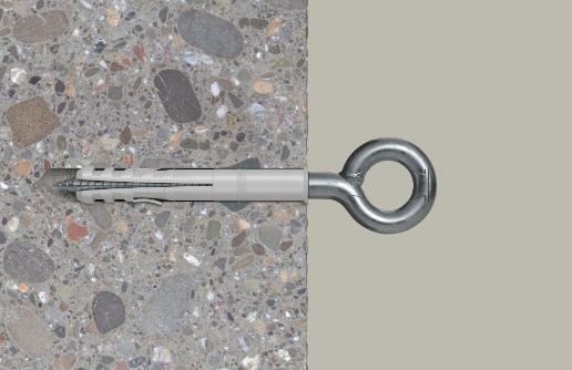 Actual product image Fischer Scaffolding eye R 88536 GS 12 x 120 Galvanised steel (25 pcs.)