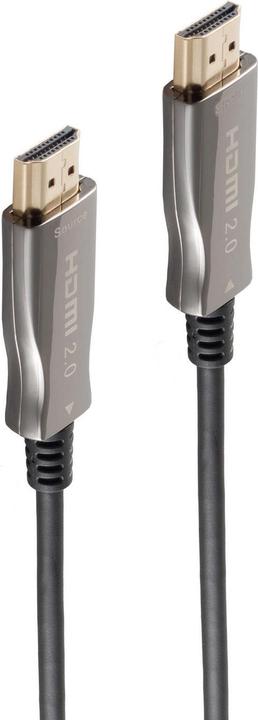 Produktbild Shiverpeaks ®-BASIC-S--HDMI Anschlusskabel-Optisches HDMI Kabel, 4K, 10,0m (10 m, HDMI)