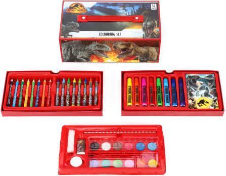 Produktbild Jurassic World Dominion Malset Werkzeugkasten (52 Stücke)
