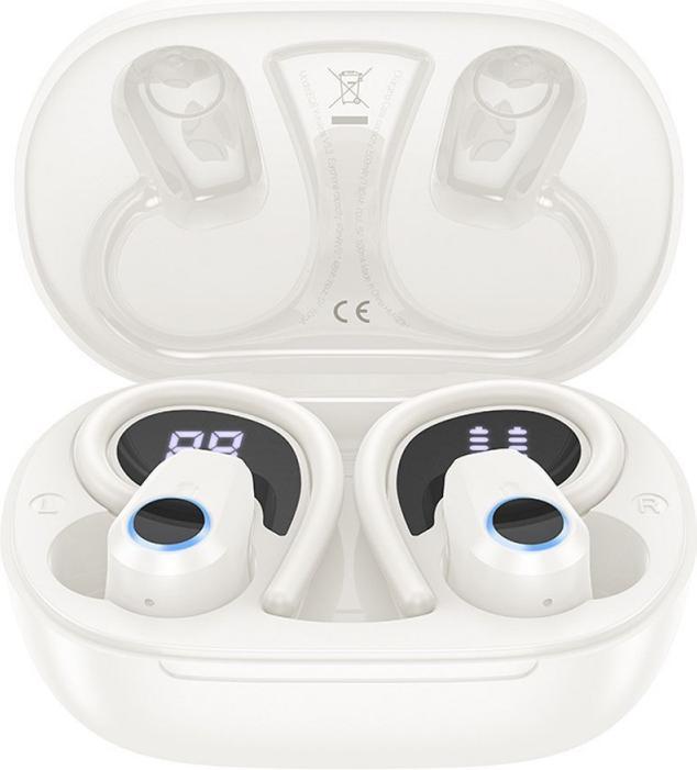 Actual product image Hoco EQ8 Pure Joy Headset Wireless In-Ear Anrufe/Musik Bluetooth Weiss (7 h, Wireless)