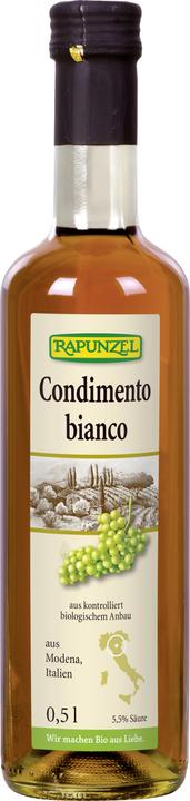 Rapunzel aceto balsamico bianco condimento (500 ml)