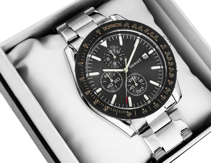 Actual product image Giewont Men's GW8620-1 Chronograph (Chronograph)