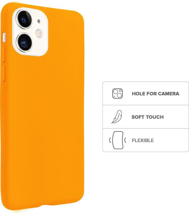Actual product image SBS Rainbow Case iPhone 12/12 Pro orange colour (Apple iPhone 12 Pro, Apple iPhone 12)