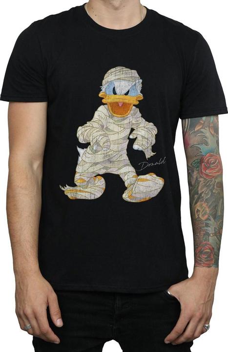 Actual product image Disney Mens Mummy Donald Duck T-Shirt (M)