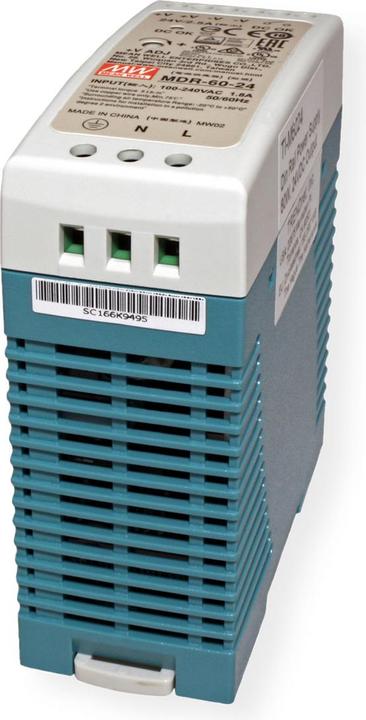 Actual product image Trendnet AC, 50/60Hz, DC, MTBF 2,992,000h