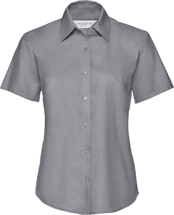 Image du produit Russell Collection Easy Care Blouse Oxford manches courtes (S)