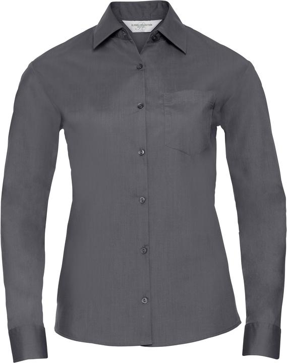 Russell Collection Langarm Bluse