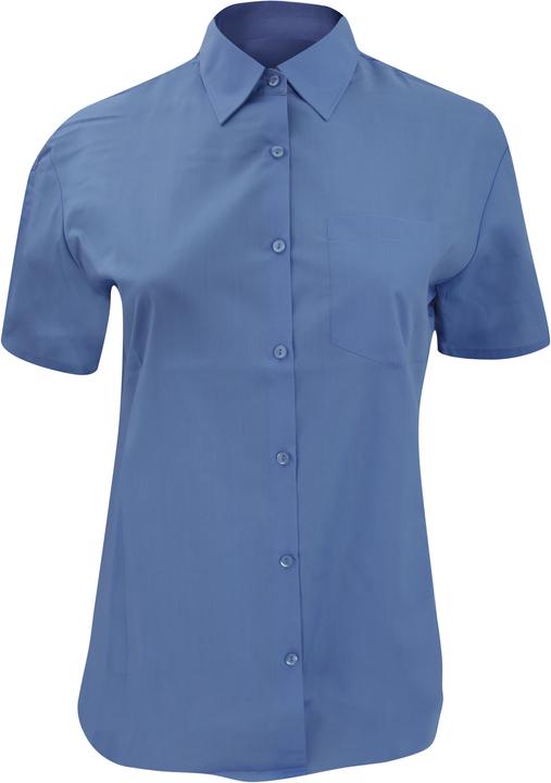 Actual product image Russell Collection Poplin blouse short sleeve easy-care (3XL)