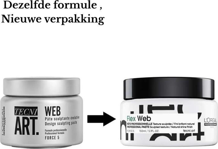 Produktbild L'Oréal Professionnel Tecni Art Web (Haarpaste, 150 ml)